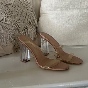 Clear Fashion Nova Heels